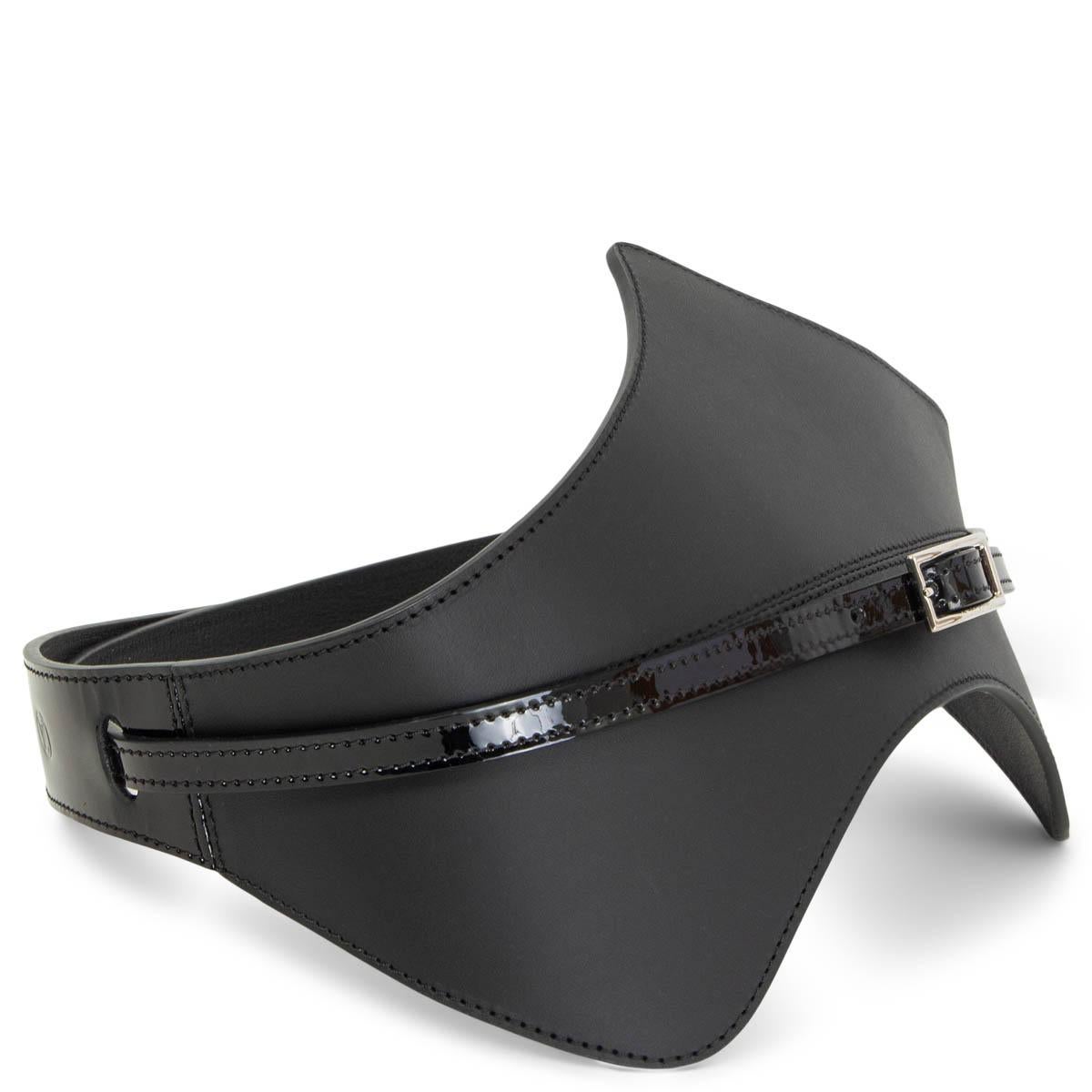 Louis Vuitton 2016 Corsett Waist Belt 70 Black Leather