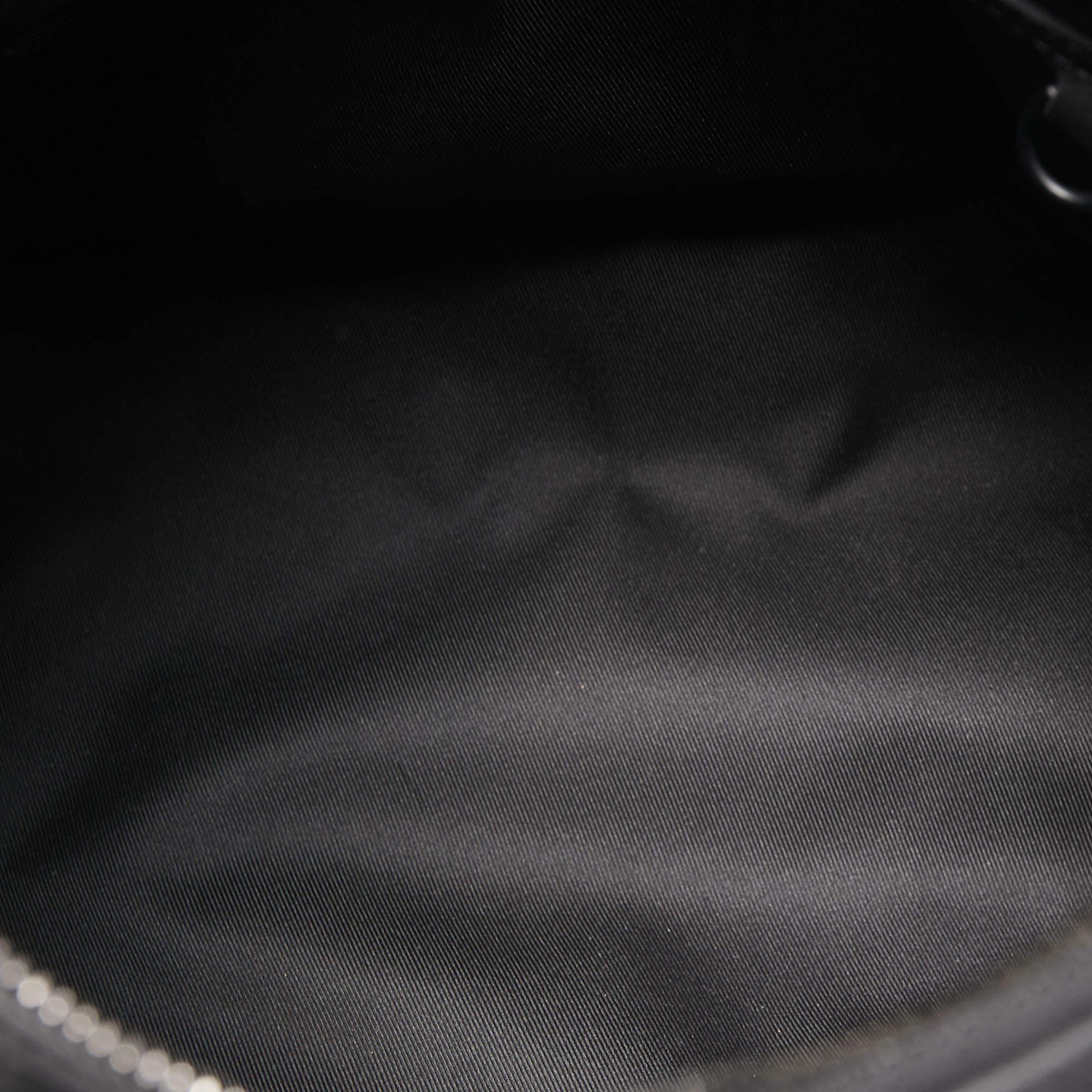 Louis Vuitton Black Leather Aerogram Keepall Bandoulière 40 Bag 5