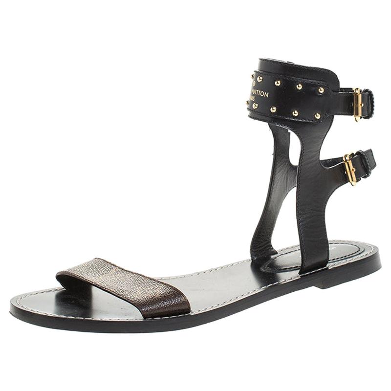 Louis vuitton nomad sandals size sale 8