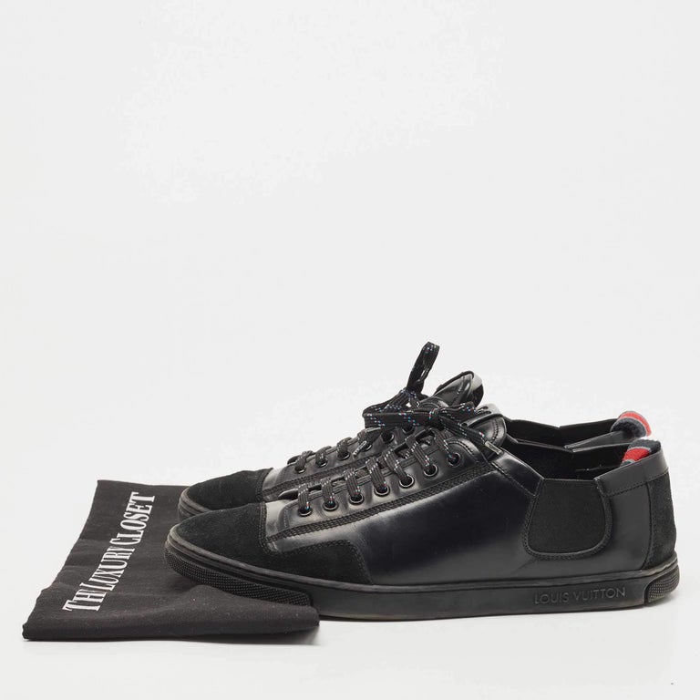 Louis Vuitton Black Leather and Suede Slingback Sandals Size 41 Louis  Vuitton | The Luxury Closet