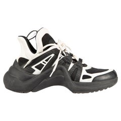 Louis Vuitton Trainers Archlight en cuir noir Taille IT 39