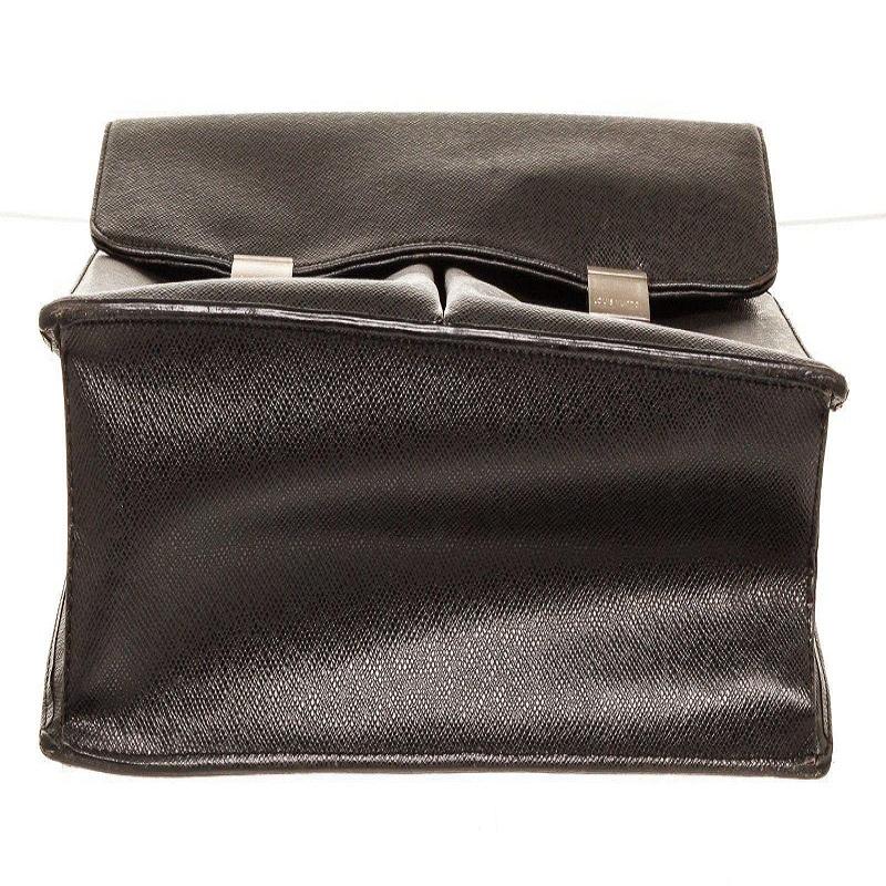 Women's Louis Vuitton Black Leather Briefcase