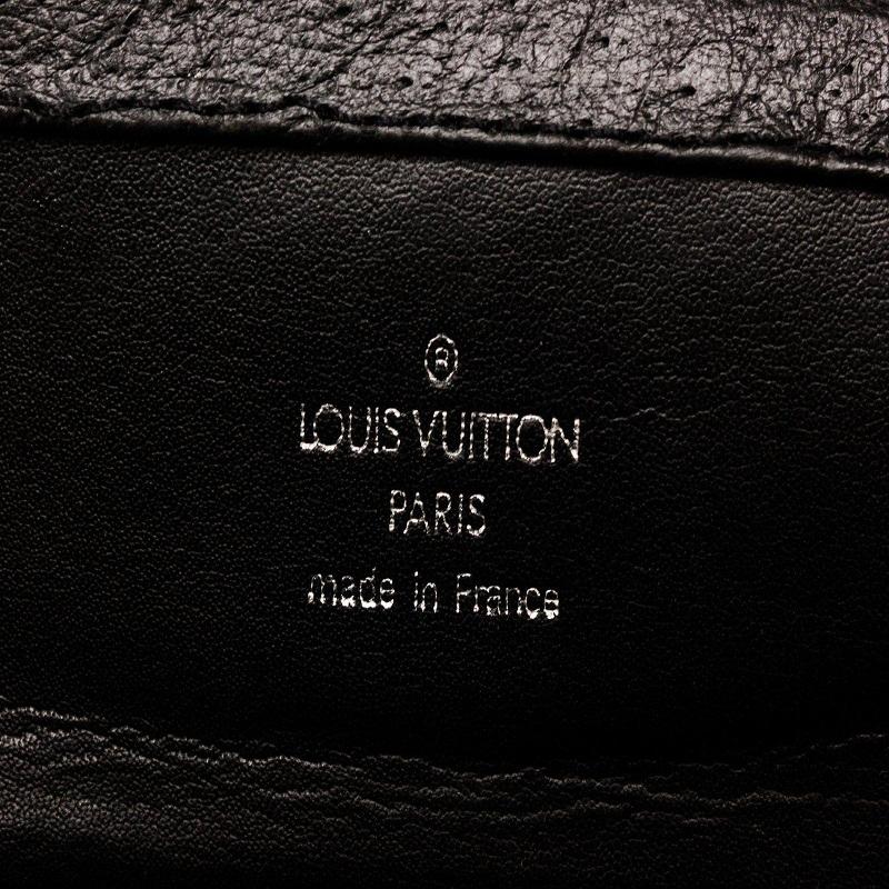 Louis Vuitton Black Leather Briefcase 2