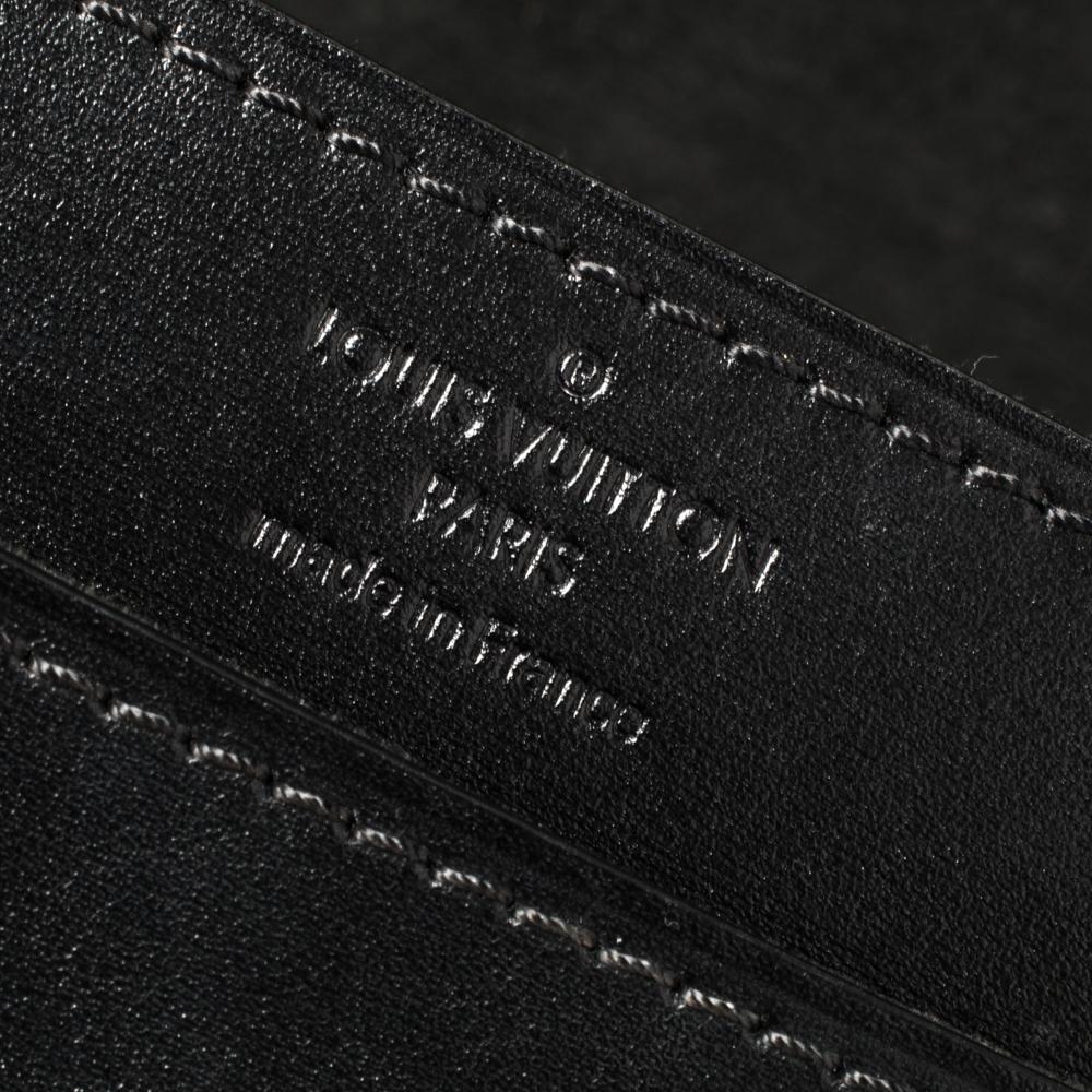 Louis Vuitton Black Leather Chain Louise GM Bag 3