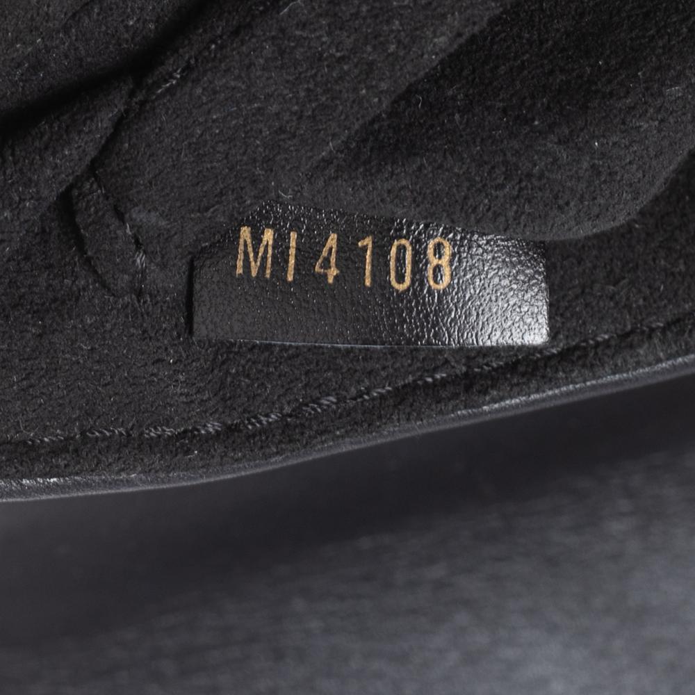 Louis Vuitton Black Leather Chain New Wave MM Bag 2