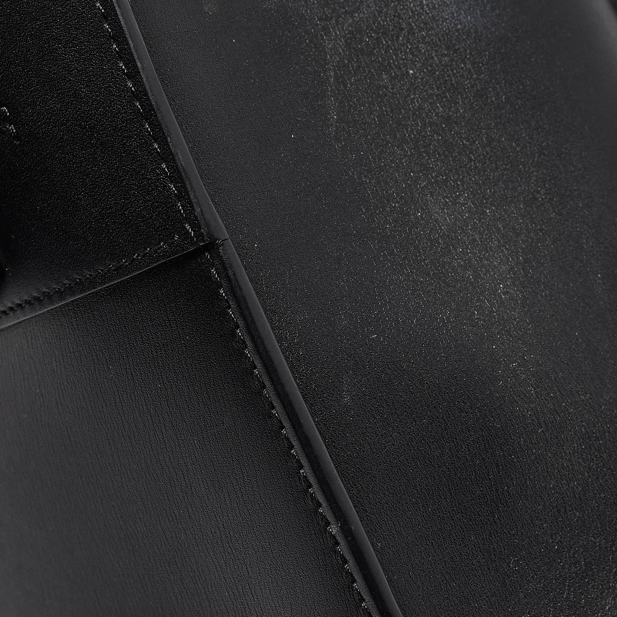Louis Vuitton Black Leather City Steamer PM Bag 3