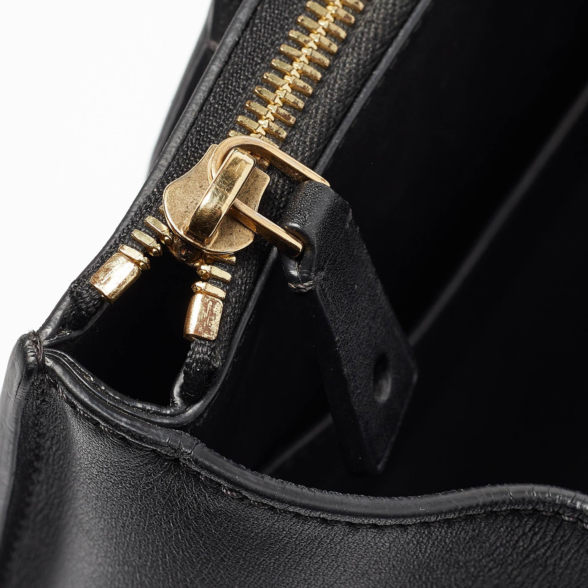 Louis Vuitton Black Leather City Steamer PM Bag 5