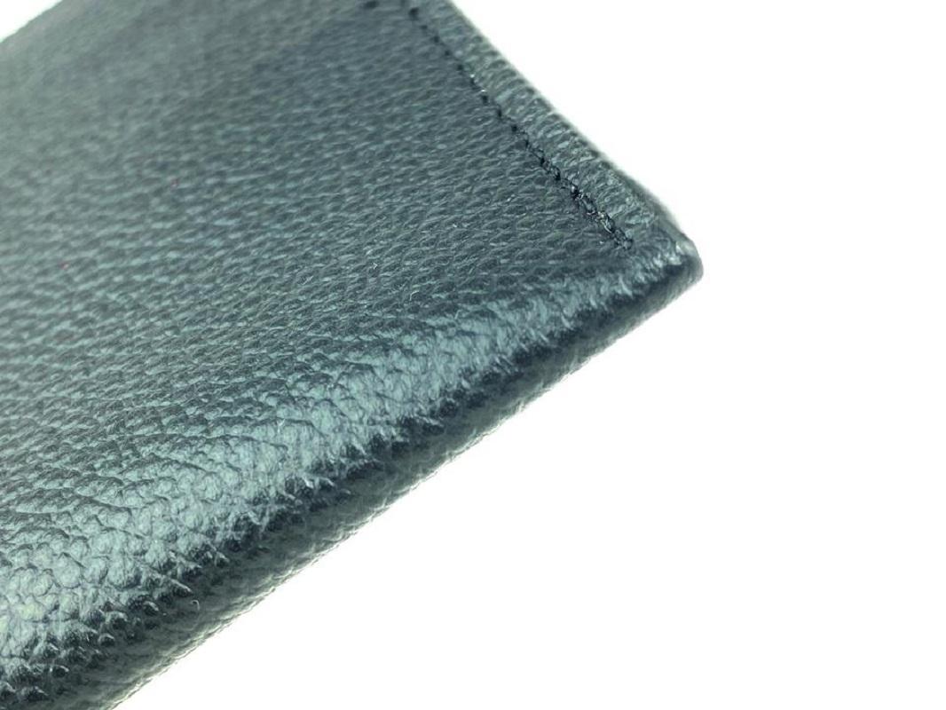 Louis Vuitton Black Leather Crafty Felicie Card Case Wallet 8AL1016  3