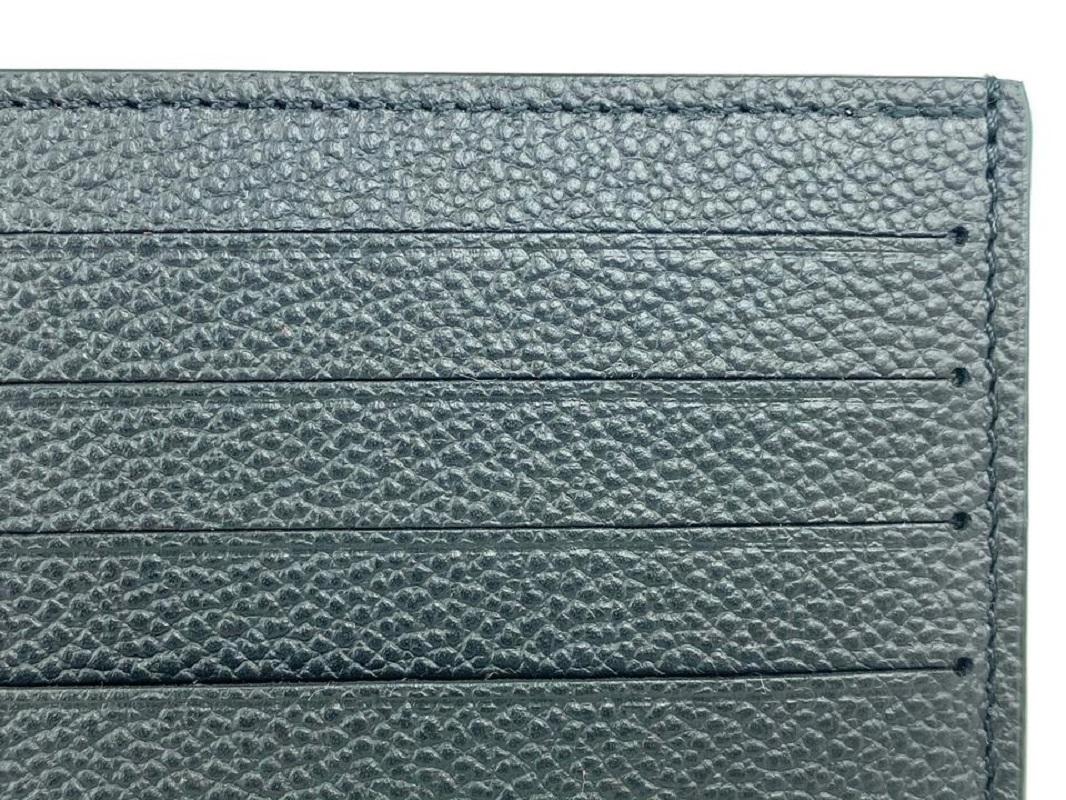 Louis Vuitton Black Leather Crafty Felicie Card Case Wallet 8AL1016  4