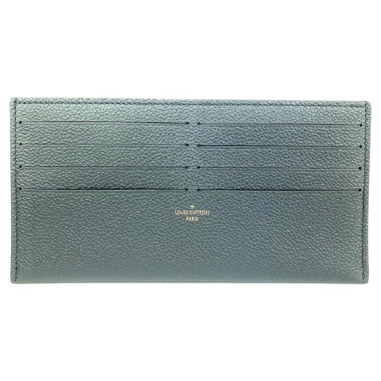 Leather wallet Louis Vuitton Black in Leather - 24984002