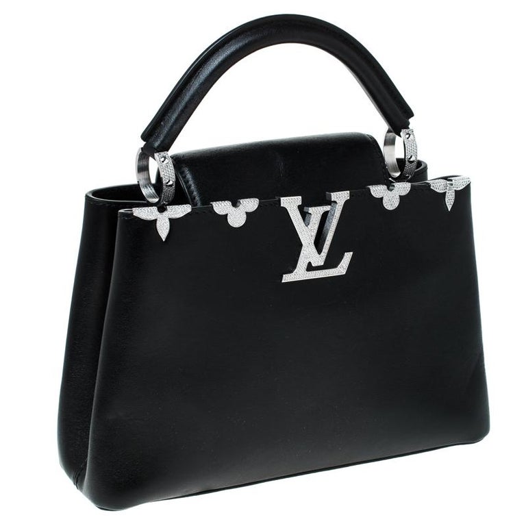 Louis Vuitton Monogram Flower Lambskin Capucines BB Bag
