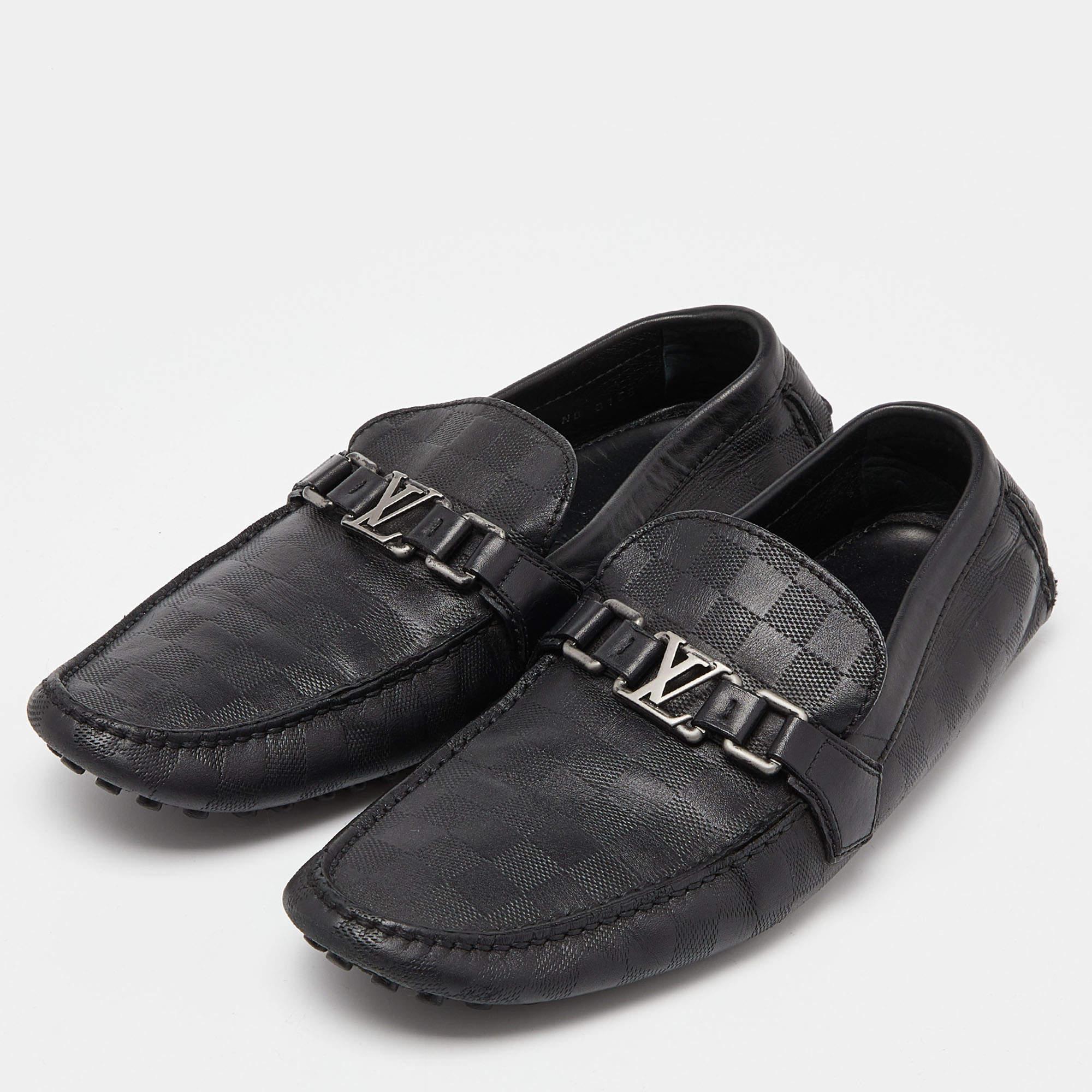 Practical, fashionable, and durable—these Louis Vuitton loafers are carefully built to be fine companions to your everyday style. They come made using the best materials to be a prized buy.

