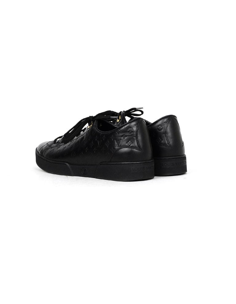 lv black shoes