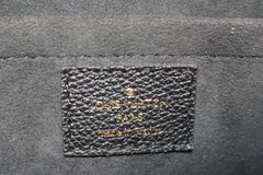 Louis Vuitton Black Leather Empreinte Vavin BB Gold Chain Crossbody 38lv21s