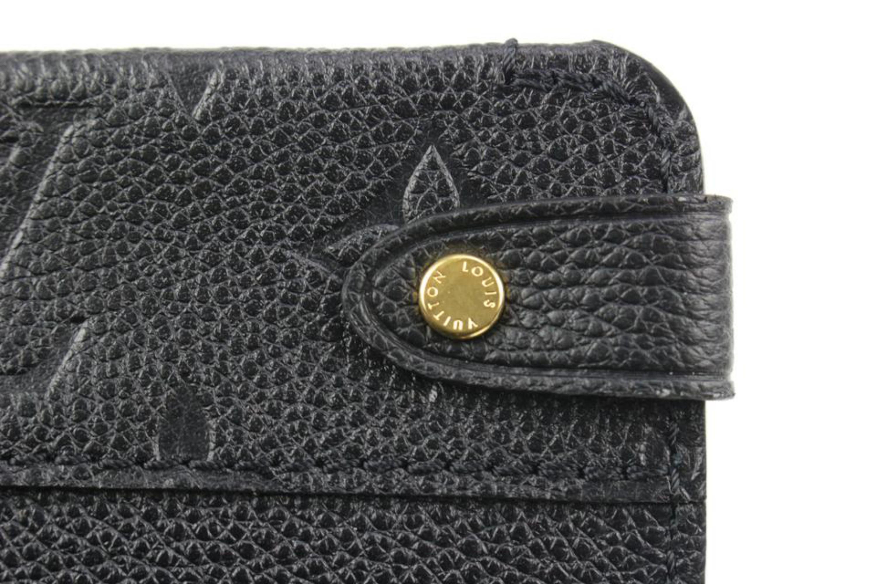Louis Vuitton Black Leather Empreinte Vavin BB Gold Chain Crossbody 38lv21s 2