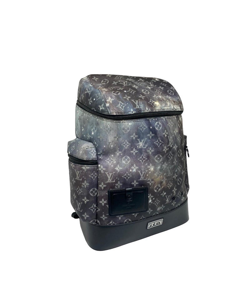 Louis Vuitton Alpha Backpack Monogram Galaxy Black Multicolor in