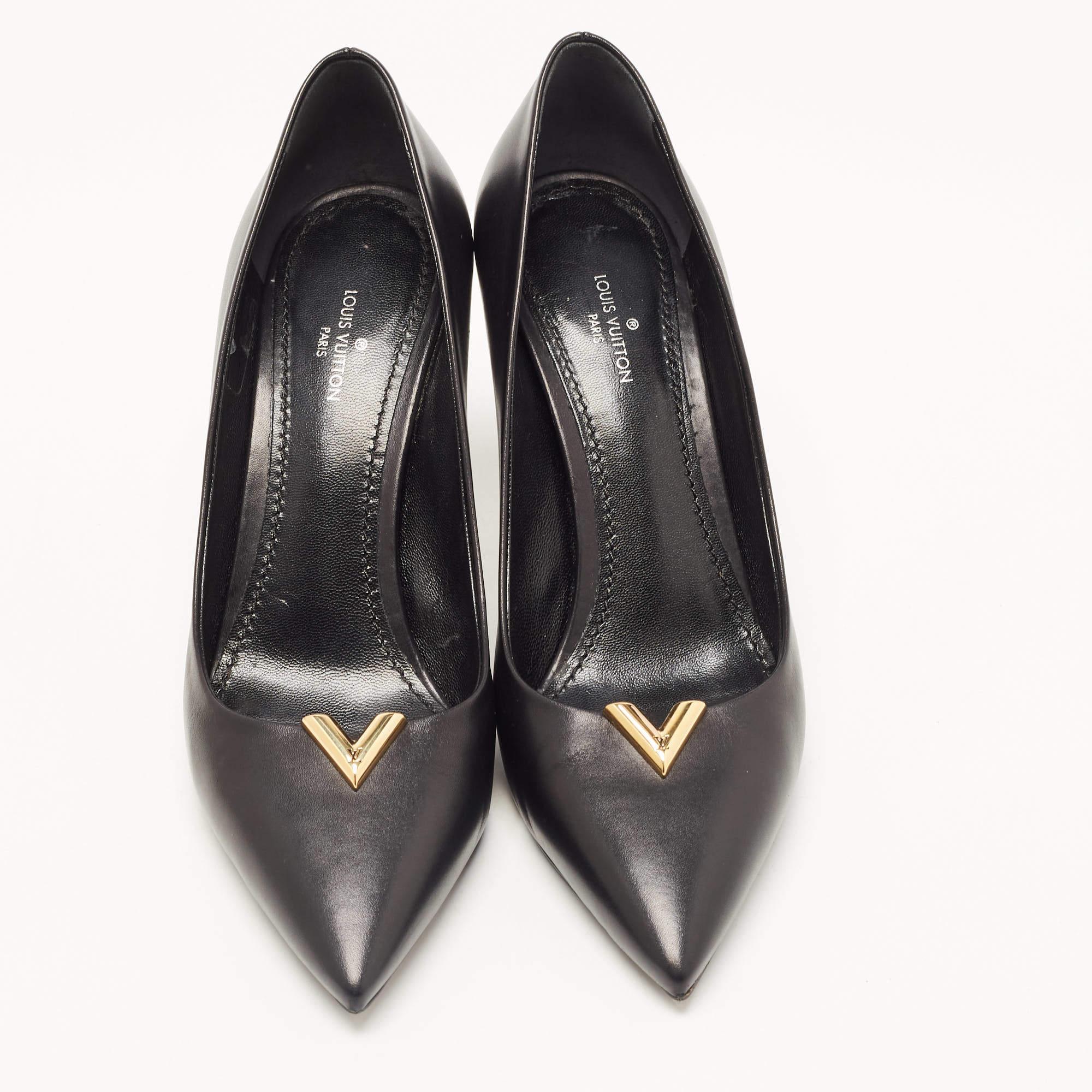 Complement your well-put-together outfit with these authentic Louis Vuitton pumps. Timeless and classy, they have an amazing construction for enduring quality and comfortable fit.

Includes: Original Dustbag, Original Box

