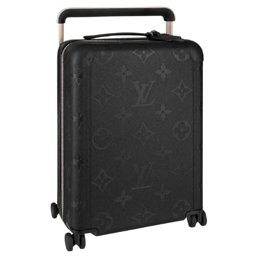 Louis Vuitton Black Leather HORIZON 55 