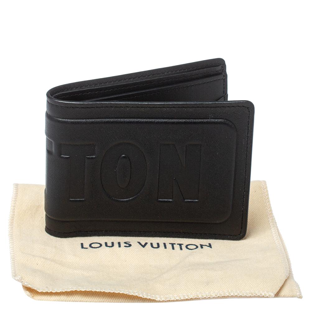 Louis Vuitton Black Leather Infinity Multiple Wallet 7