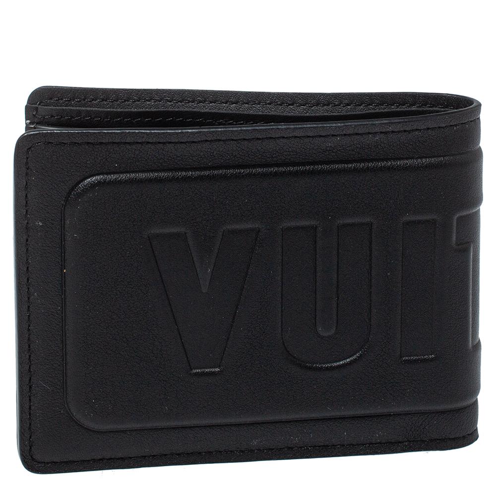 Louis Vuitton Black Leather Infinity Multiple Wallet 1