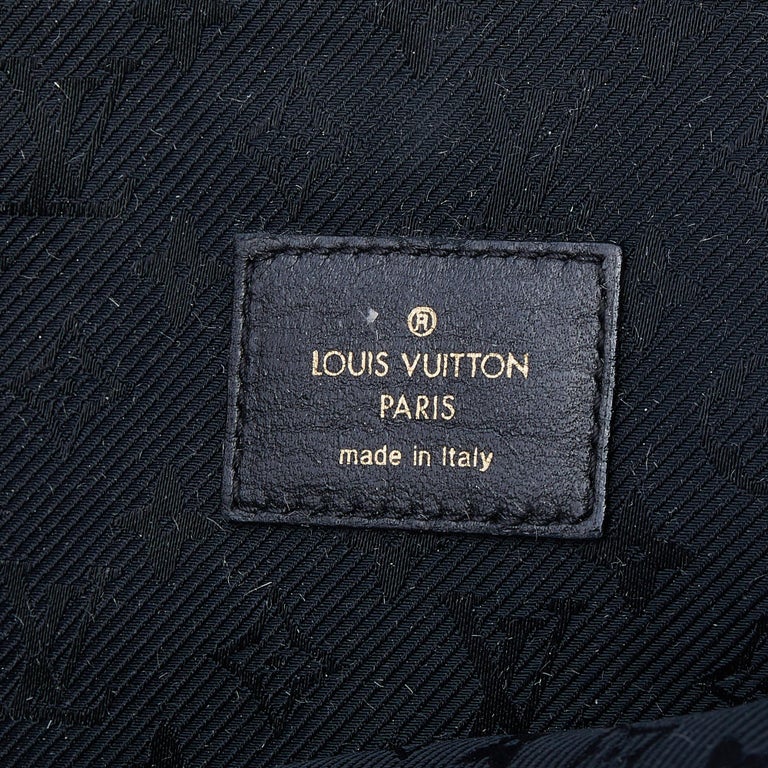 Louis Vuitton Limited Edition Black Lambskin Leather Riveting Bag - Yoogi's  Closet