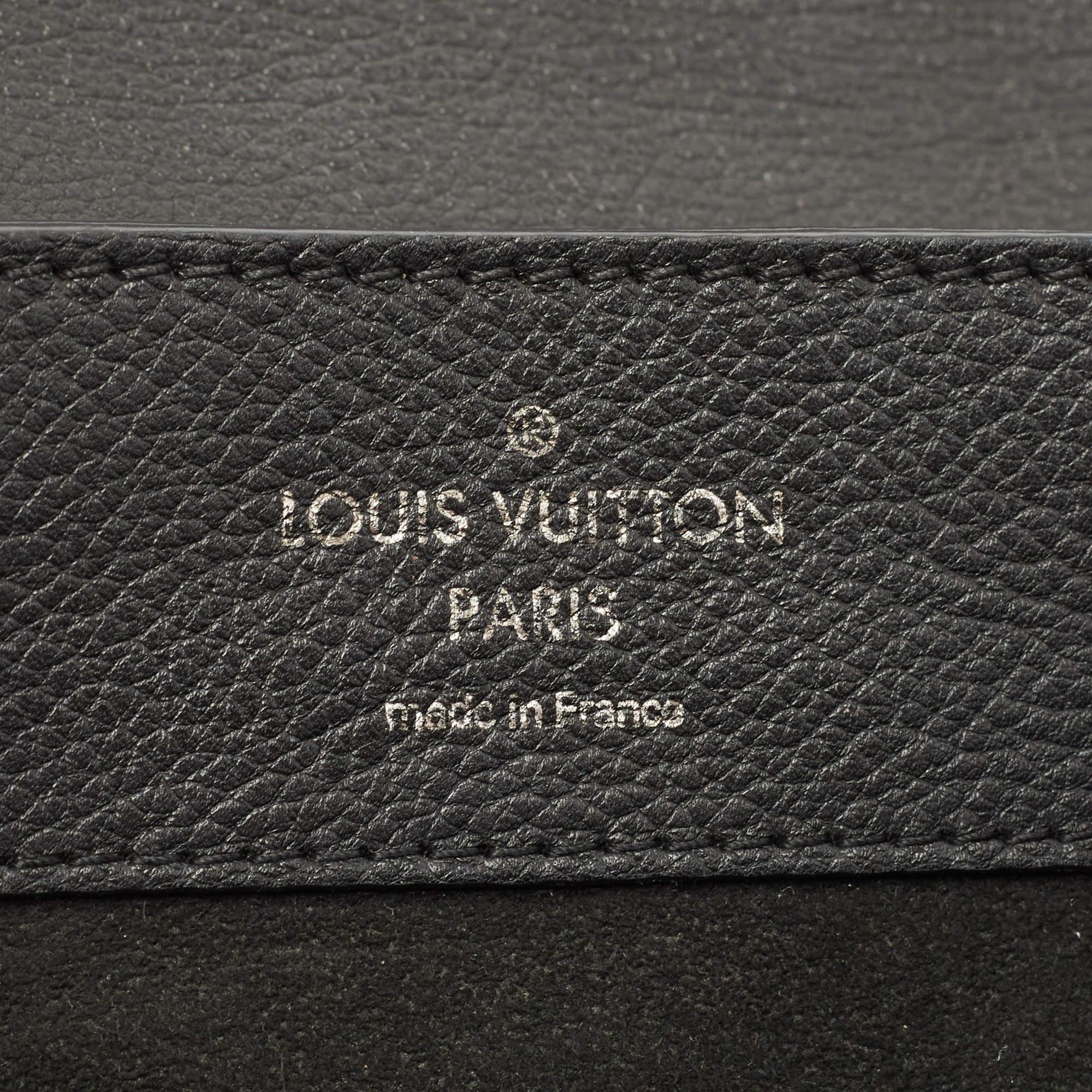 Louis Vuitton Black Leather Lockme Backpack 12