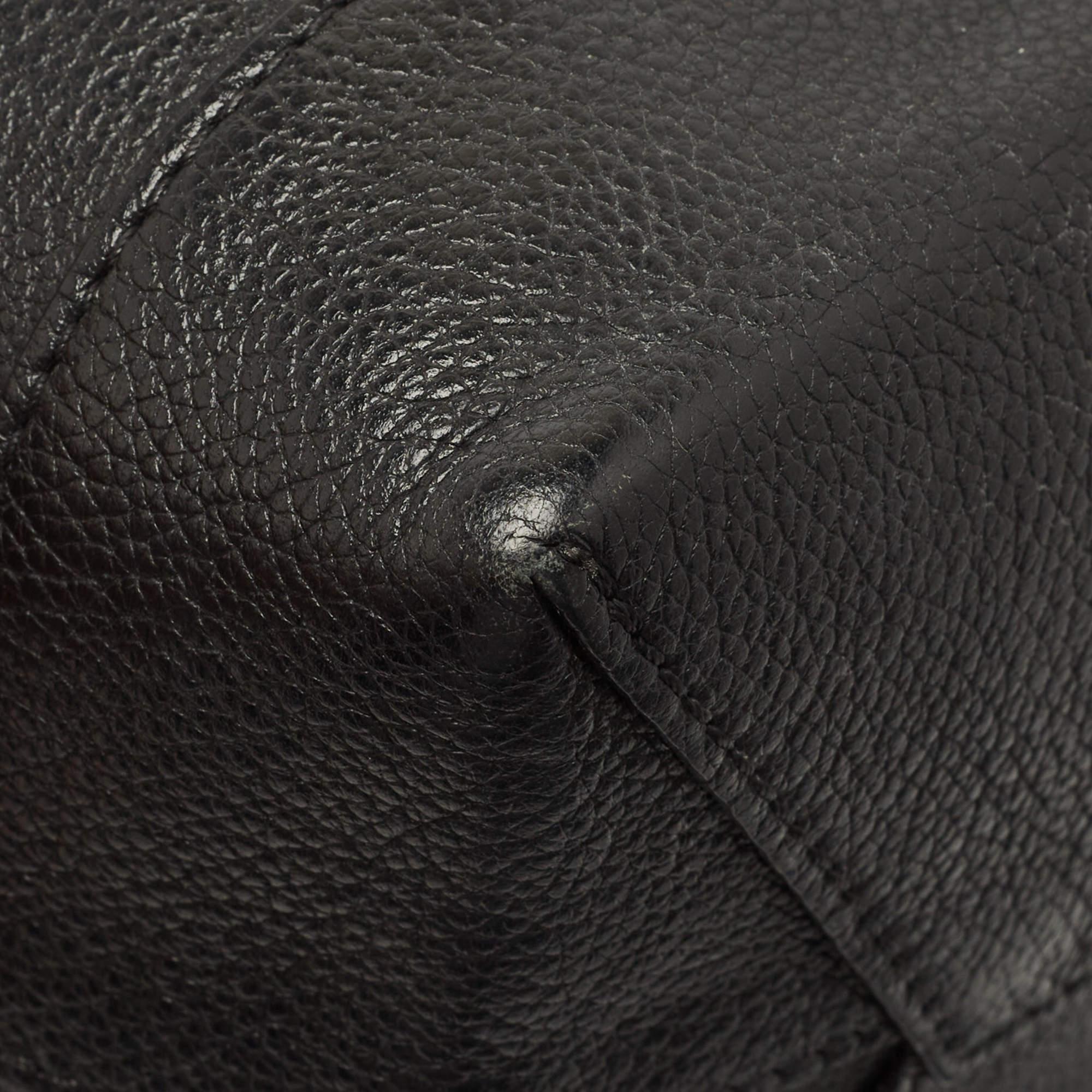 Louis Vuitton Black Leather Lockme Backpack 4
