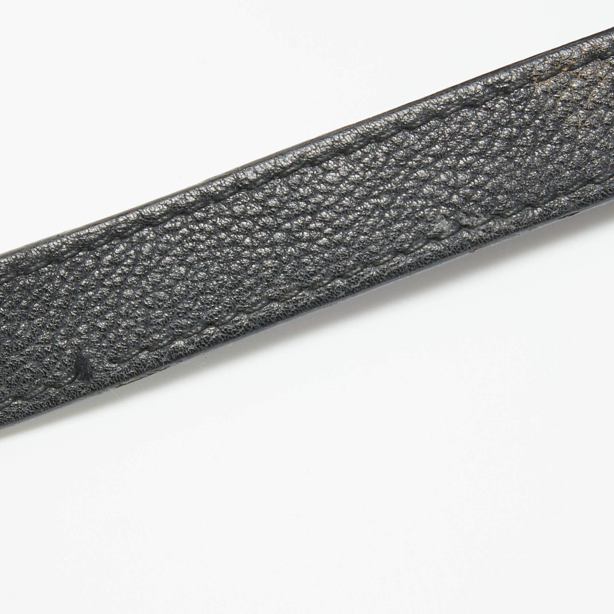 Louis Vuitton Black Leather Lockme II Bag 11
