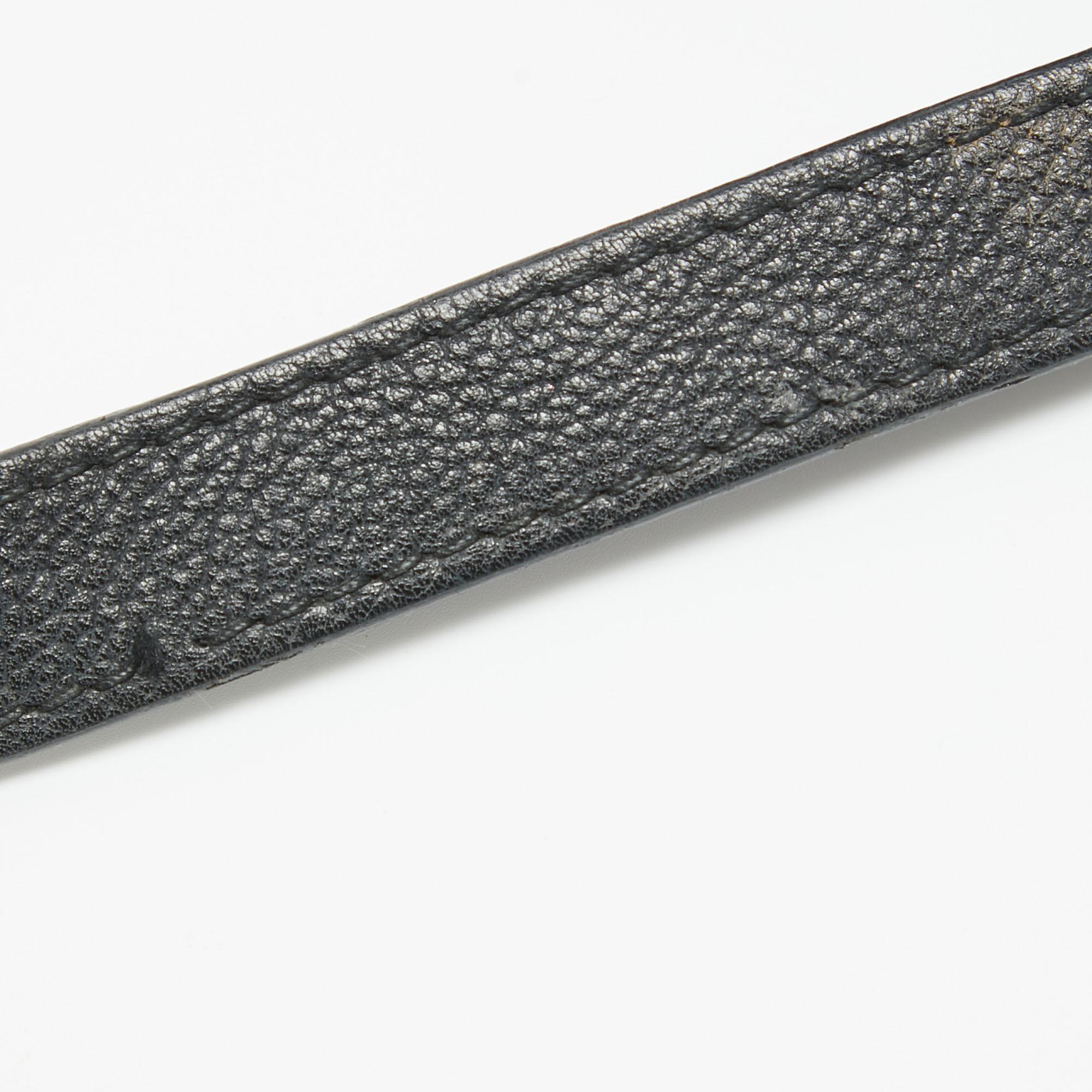 Louis Vuitton Black Leather Lockme II Bag For Sale 1