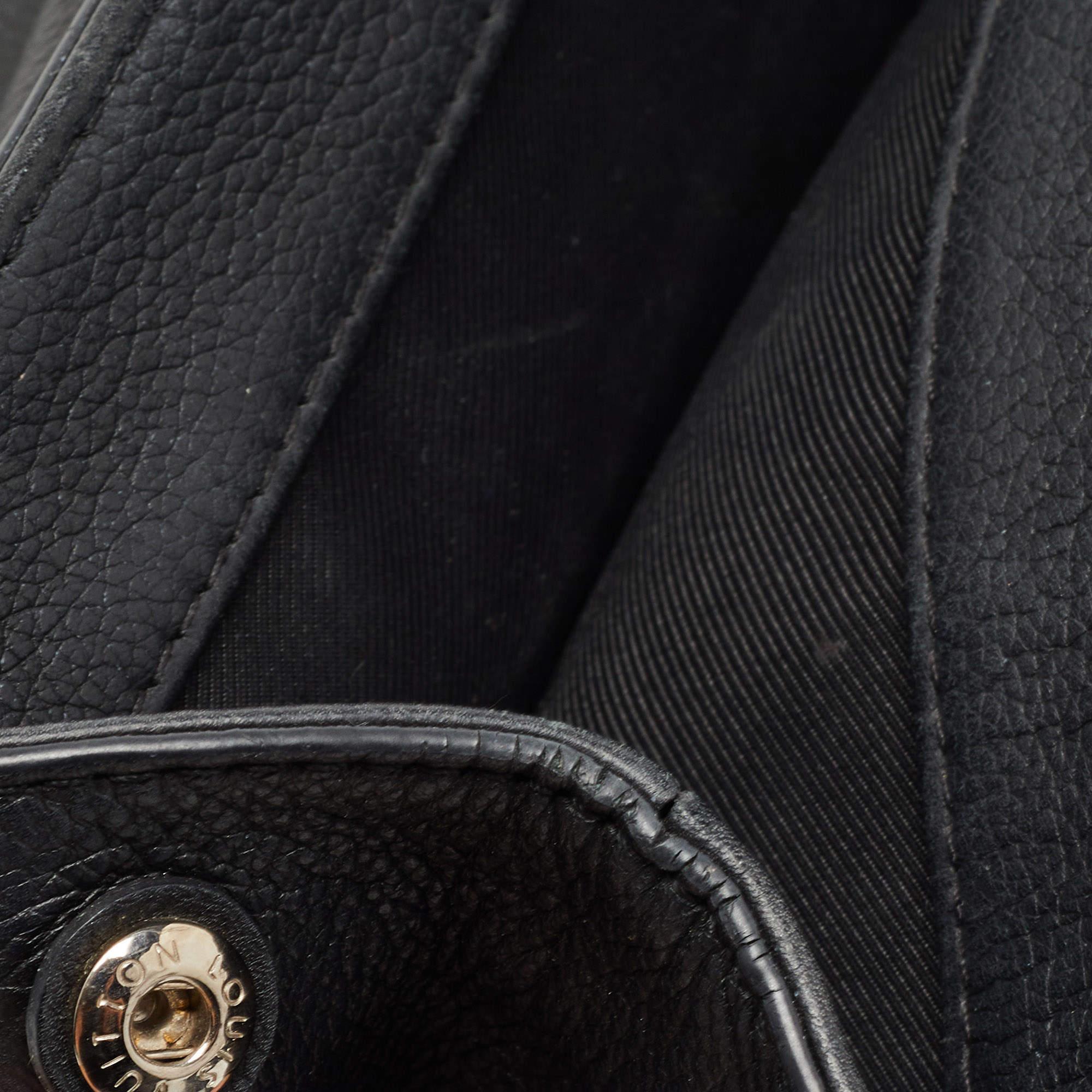 Louis Vuitton Black Leather Lockme II Bag 3