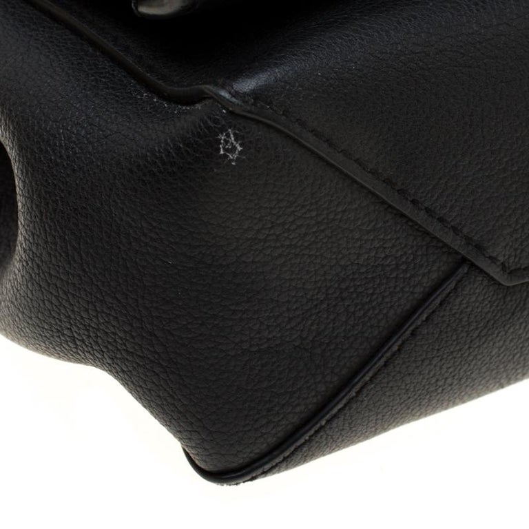 Louis Vuitton Black Leather Lockme II BB Bag For Sale at 1stDibs