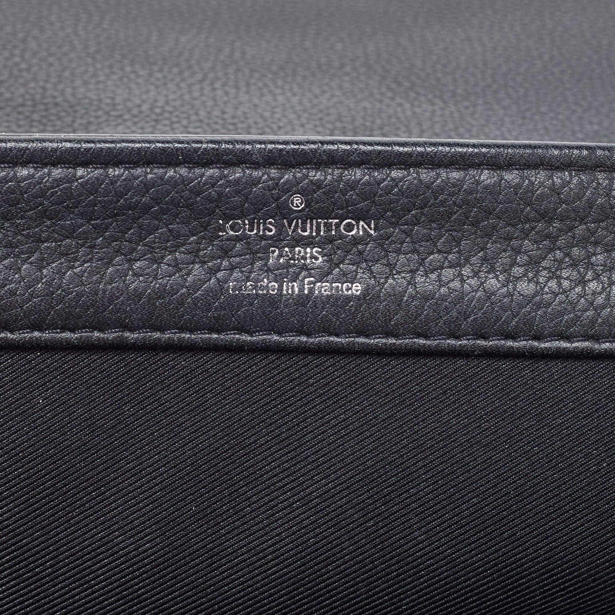 Louis Vuitton Black Leather Lockme II BB Bag 5