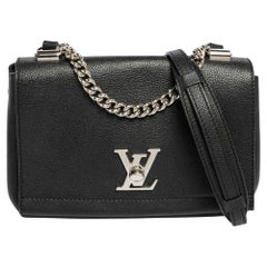 Louis Vuitton - Sac Lockme II BB en cuir noir