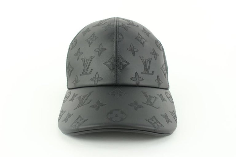 Louis Vuitton Cap Ou Pas Baseball Cap Limited Edition Since 1854 Monogram  Jacquard and Leather Black 1367291