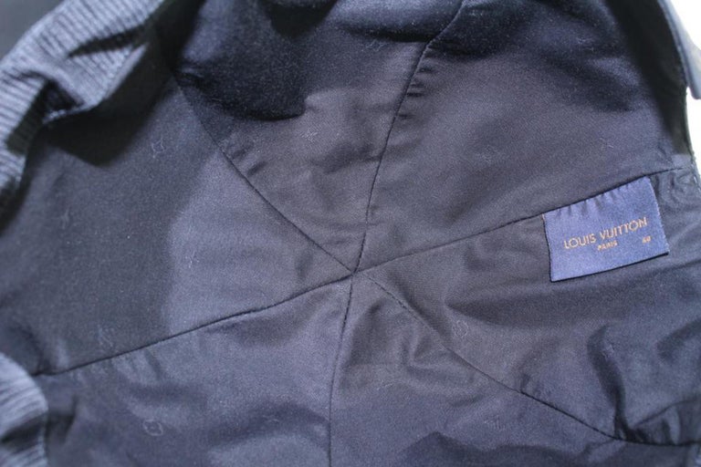 Louis Vuitton Black Leather Monogram Shadow Cap ou Pas Baseball Hat  ref.376226 - Joli Closet
