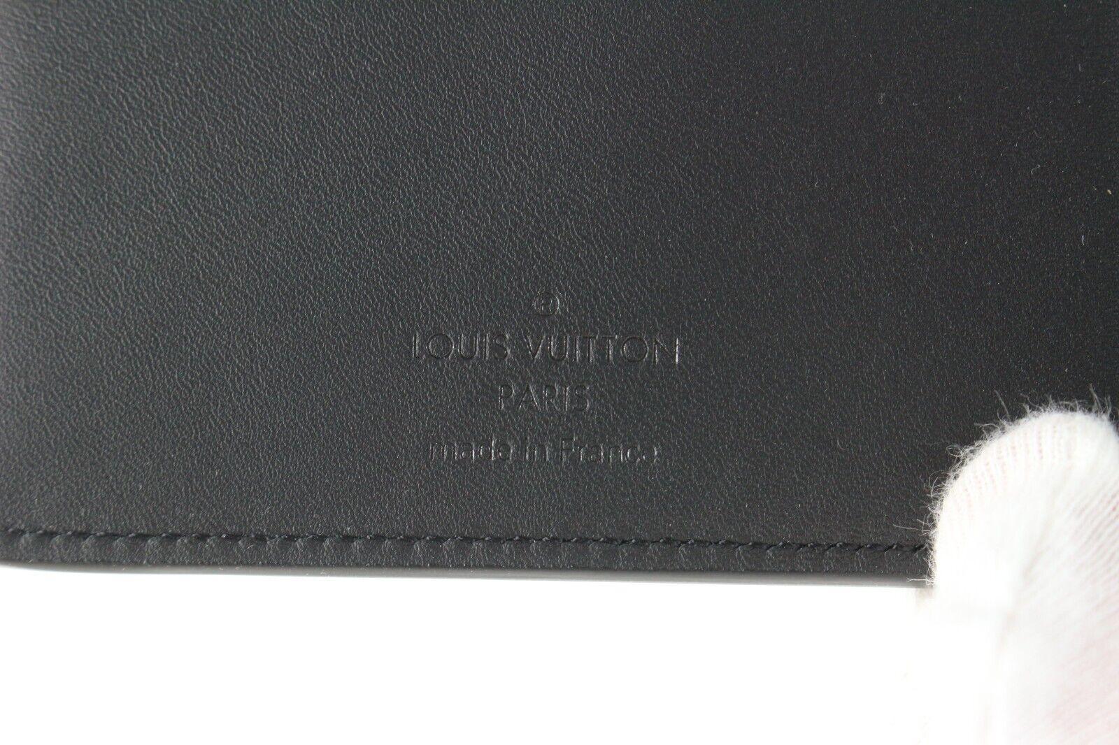 Louis Vuitton Black Leather Monogram Spotlight Multiple Wallet Men's 3LV517S 4