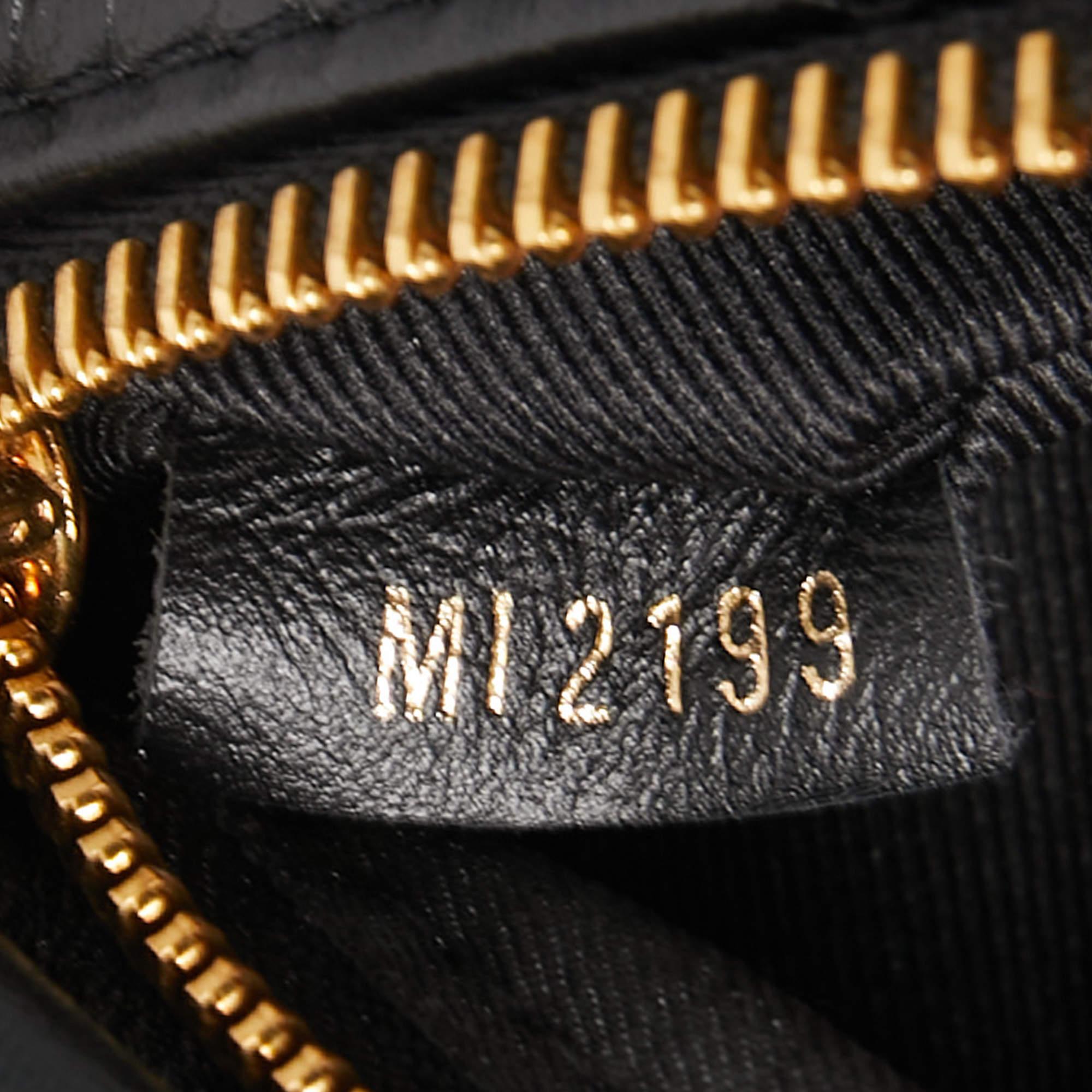 Louis Vuitton Black Leather New Wave Belt Bag 6