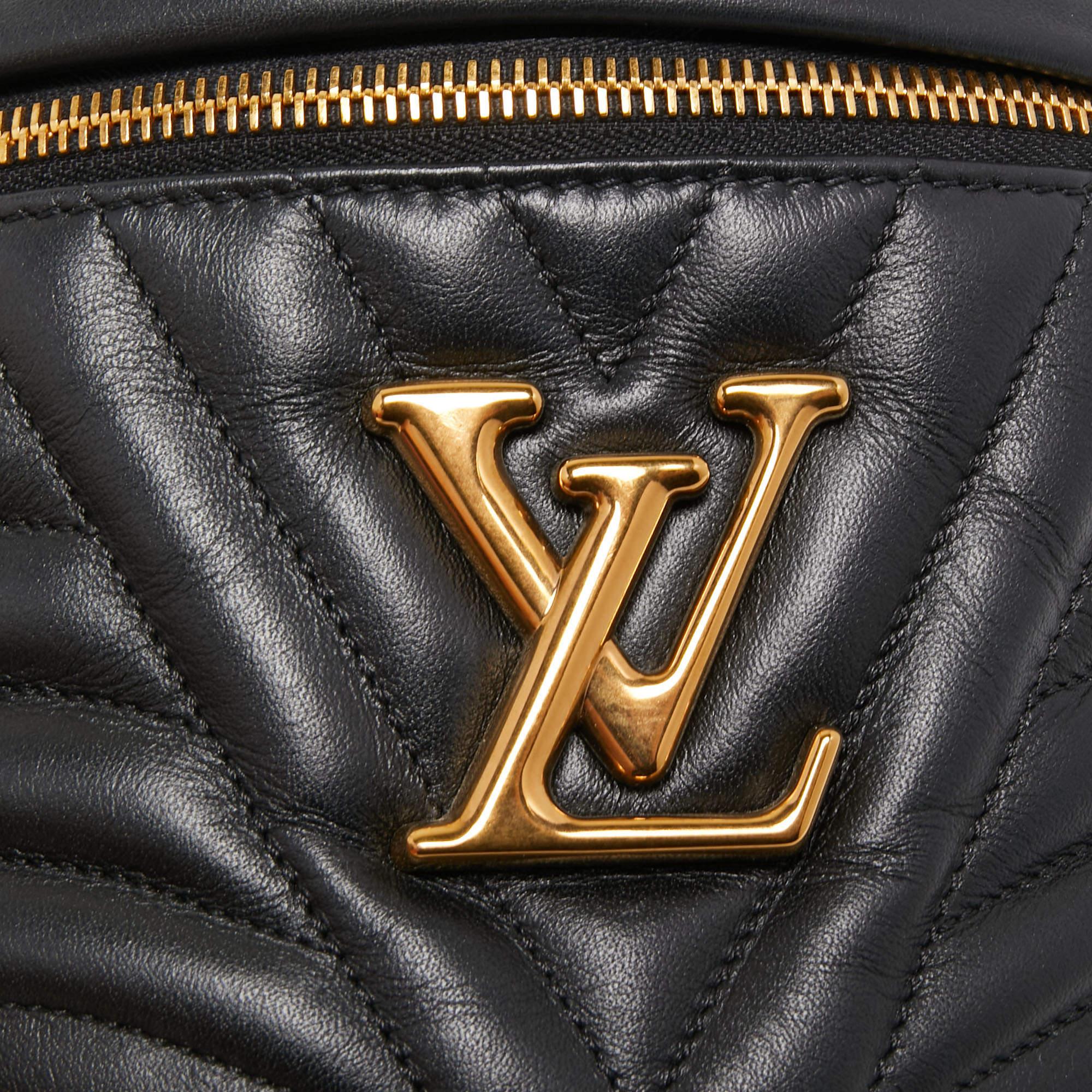 Louis Vuitton Black Leather New Wave Belt Bag 3