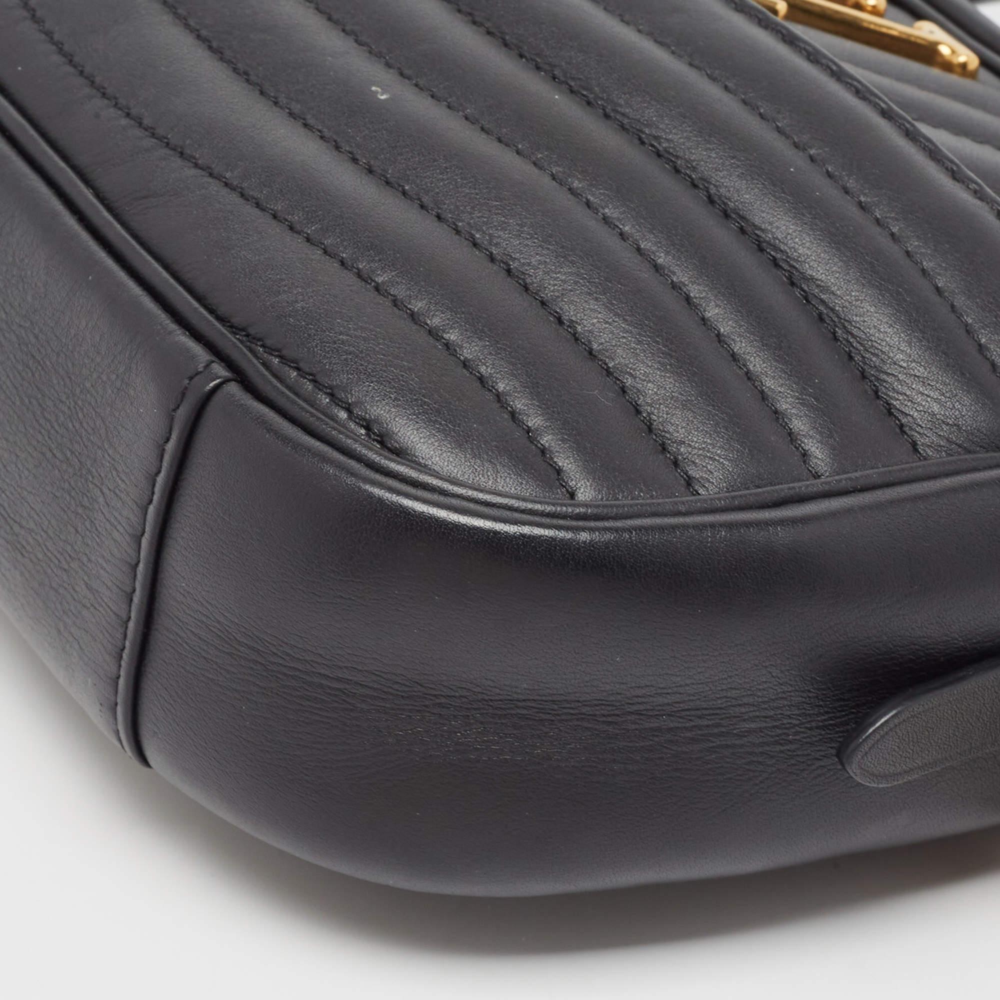Louis Vuitton Black Leather New Wave Camera Bag 7