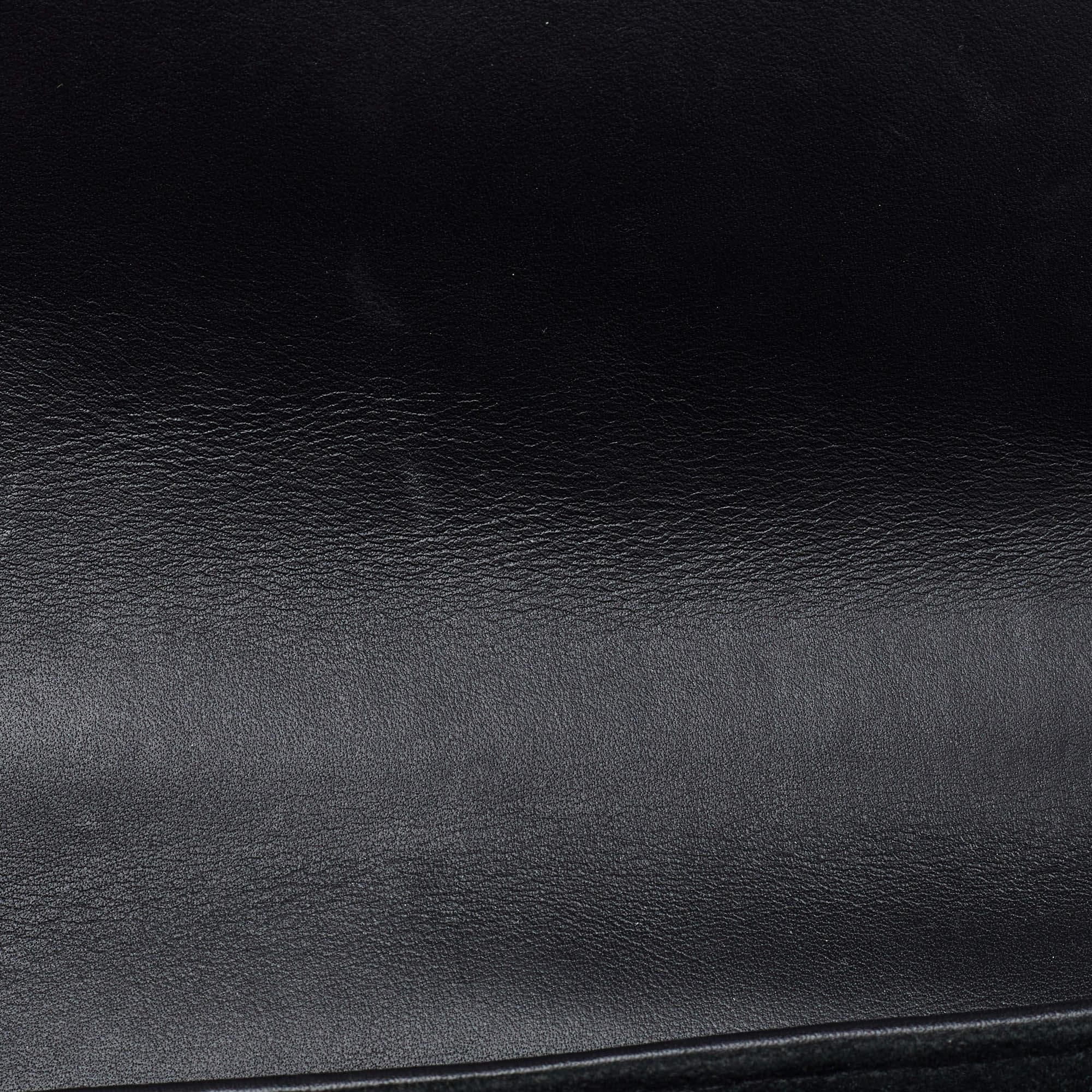 Louis Vuitton Black Leather New Wave Chain PM Bag 3