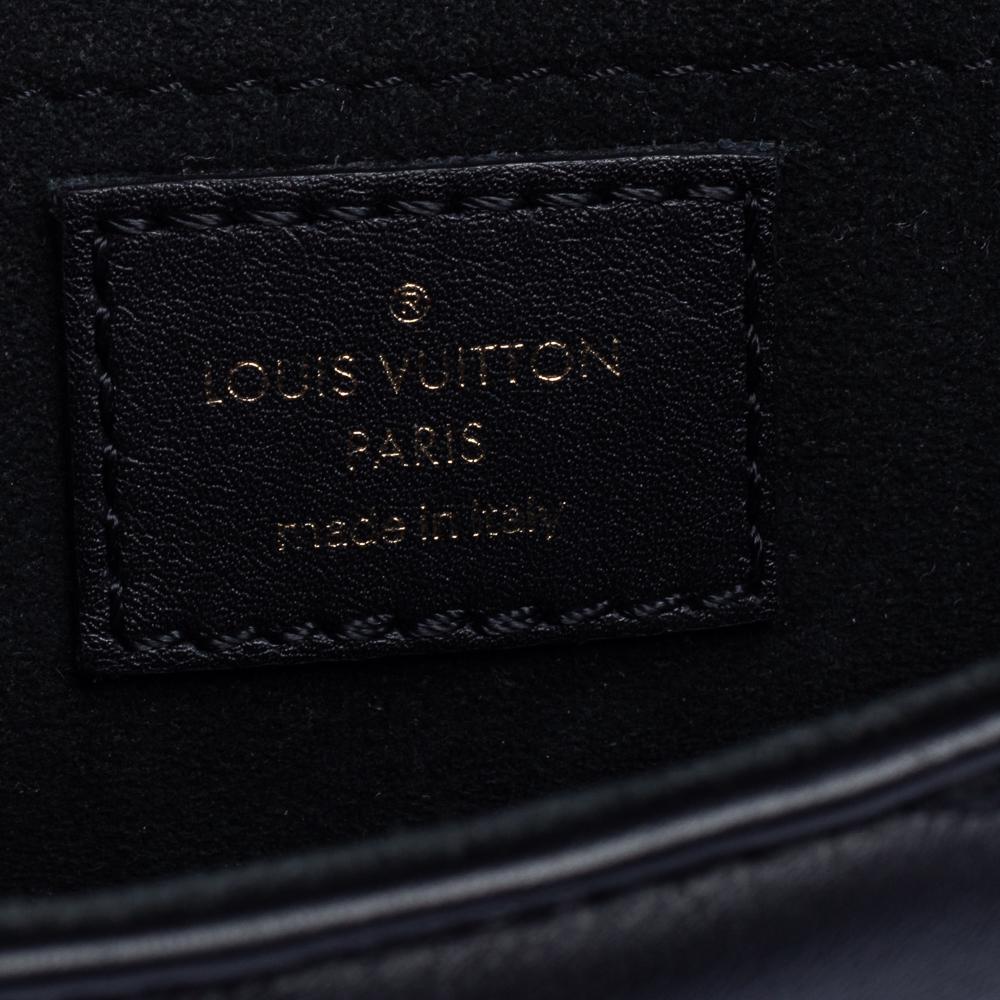 Louis Vuitton Black Leather New Wave Chain PM Bag 3