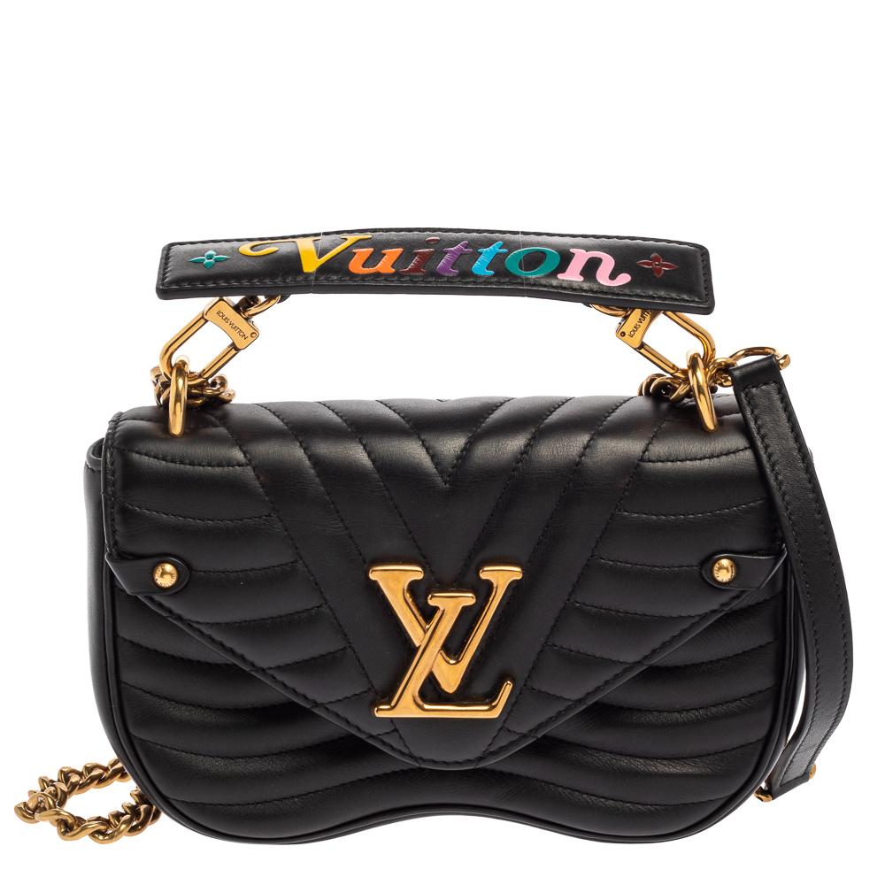 Louis Vuitton New Wave Long Wallet Quilted Leather at 1stDibs