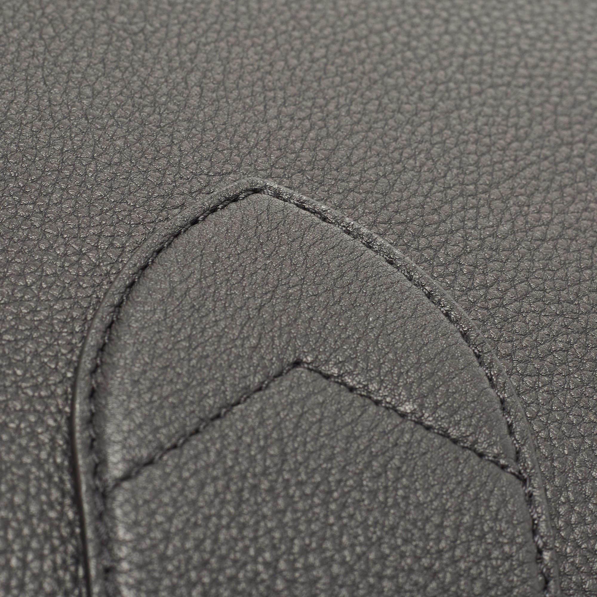 Louis Vuitton Black Leather Pont 9 Soft MM Bag 3