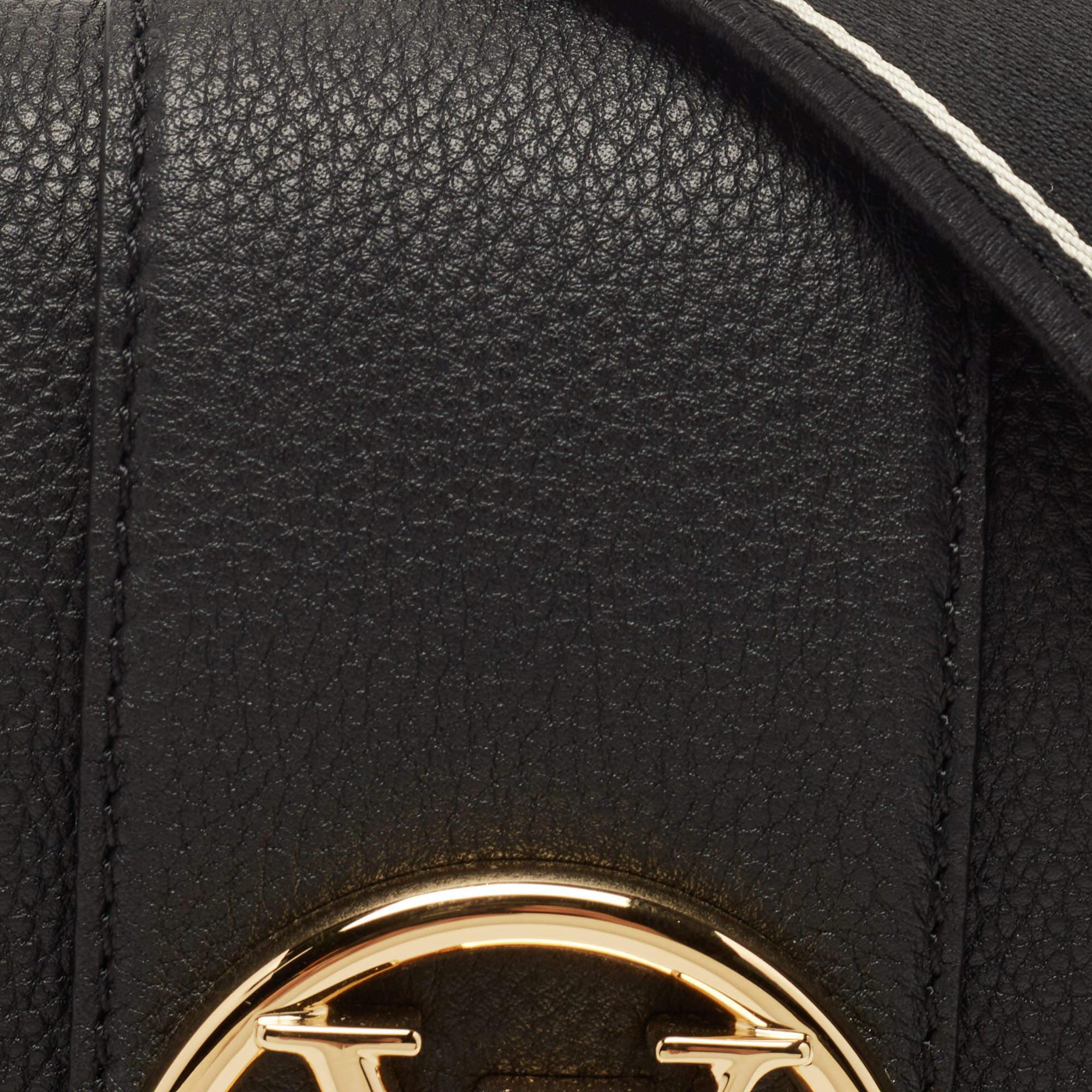 Louis Vuitton Black Leather Pont 9 Soft MM Bag 5