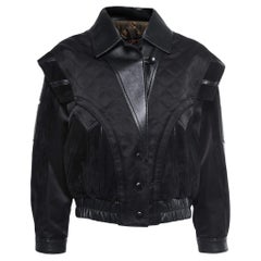 Louis Vuitton - Authenticated Jacket - Leather Beige Plain for Men, Very Good Condition