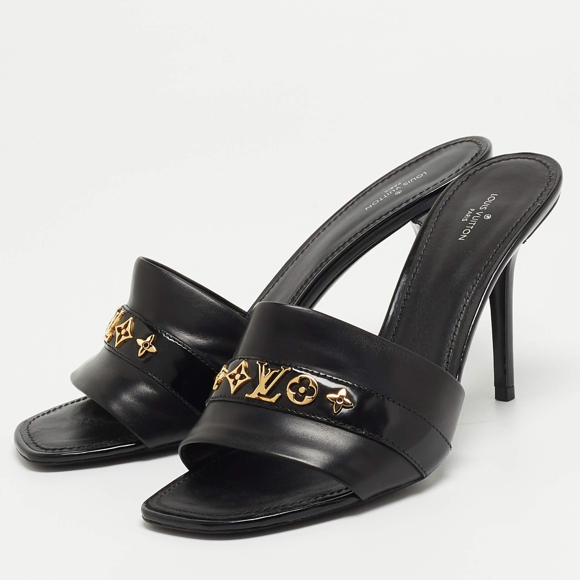Perfectly sewn and finished to ensure an elegant look and fit, these LV slide shoes are a purchase you'll love flaunting. They look great on the feet.

