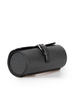 Louis Vuitton Black Leather Watch Case