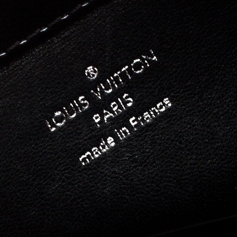 Louis Vuitton Black Limited Edition Monogram Vernis Fascination Lockit Bag 2