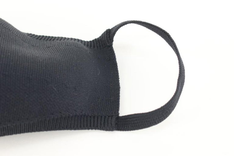 Authentic Louis Vuitton Unisex Knit Face Mask MP3087 w/ Silk Pouch Rare  Sold Out