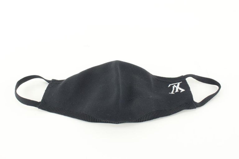 Authentic Louis Vuitton Unisex Knit Face Mask MP3087 w/ Silk Pouch Rare  Sold Out
